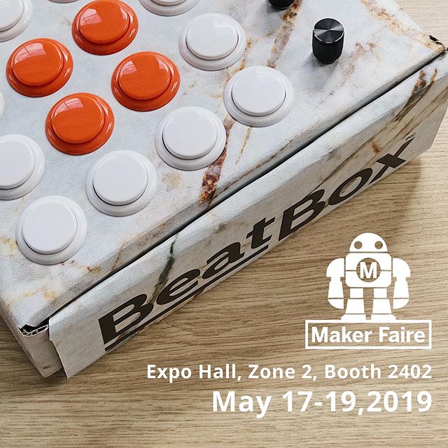 Come check out the Beatbox first hand at Maker Faire Bay Area this May 17-19. Assemble our Mini Beatbox in 10 minutes to win a 10% discount code for our official launch! We will be at Expo Hall, Zone 2, Booth 2402. See you there!