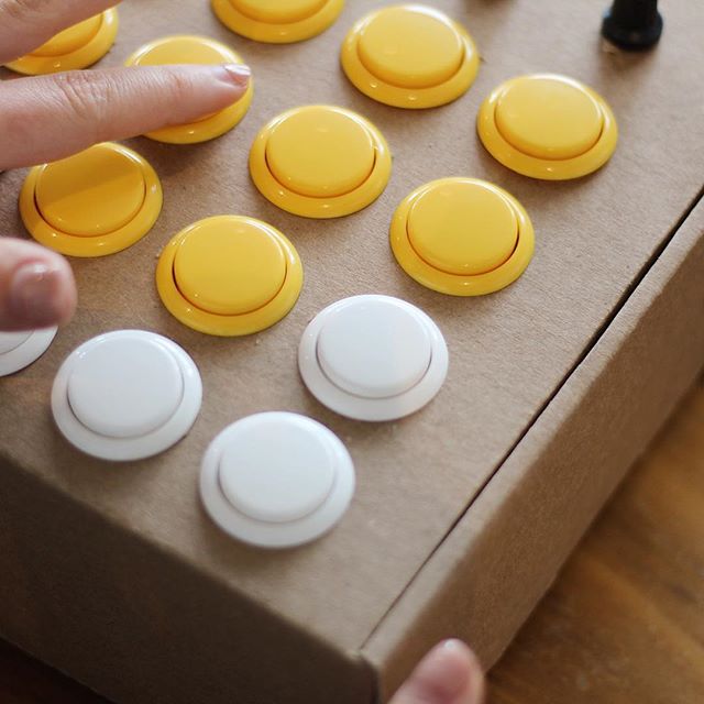 Take a closer look at our buttons. Mix and match to create your own unique style!
.
.
.
 #diyelectronics #fingerdrumming #stemtoys #beatmaker #makerfaire #createanywhere