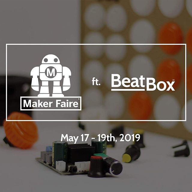 Catch us at @makerfaire Bay Area in May! We are working on a mini-beatbox kit for possible giveaway at the event. Stay tuned for the booth number! #diyelectronics #fingerdrumming #stemtoys #beatmaker #makerfaire #createanywhere